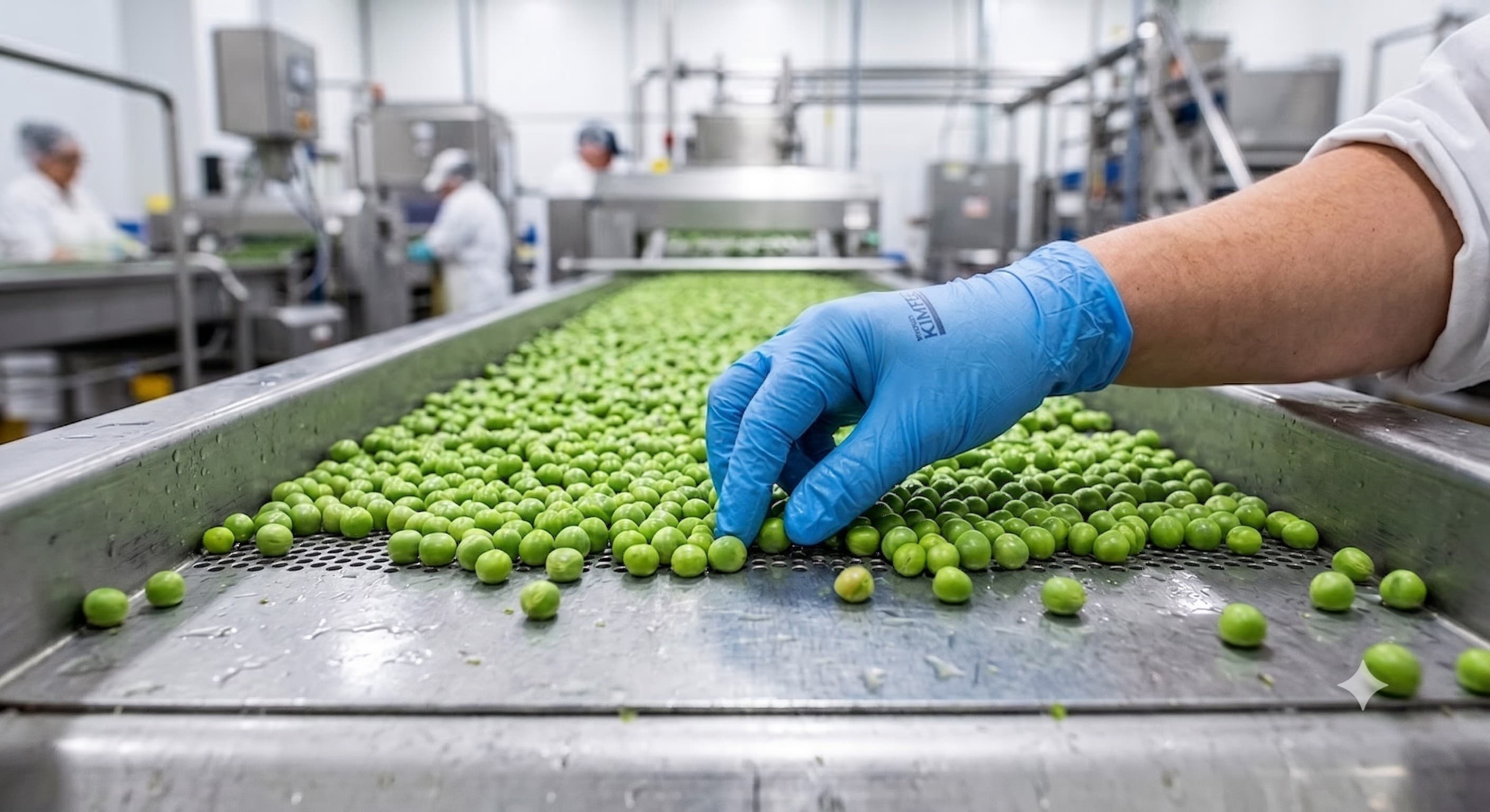 IQF-Produktionslinie für Gemüse